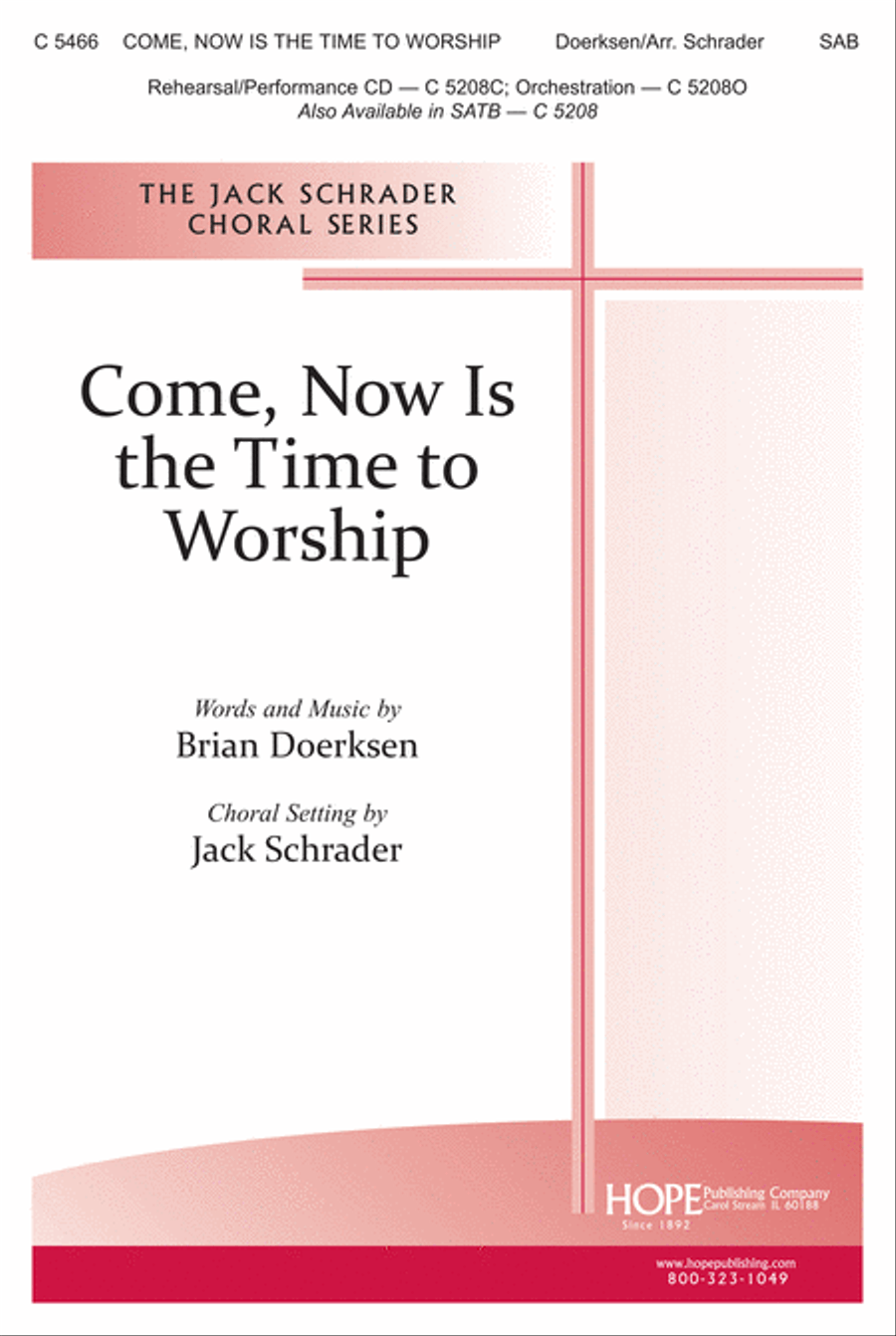 Come, Now Is the Time to Worship 4-Part scores gallery preview page 1