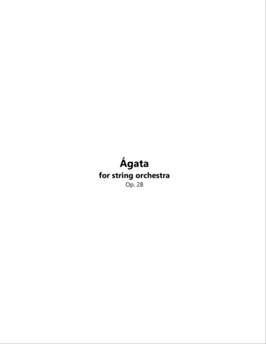 Agata String Orchestra scores gallery preview page 3