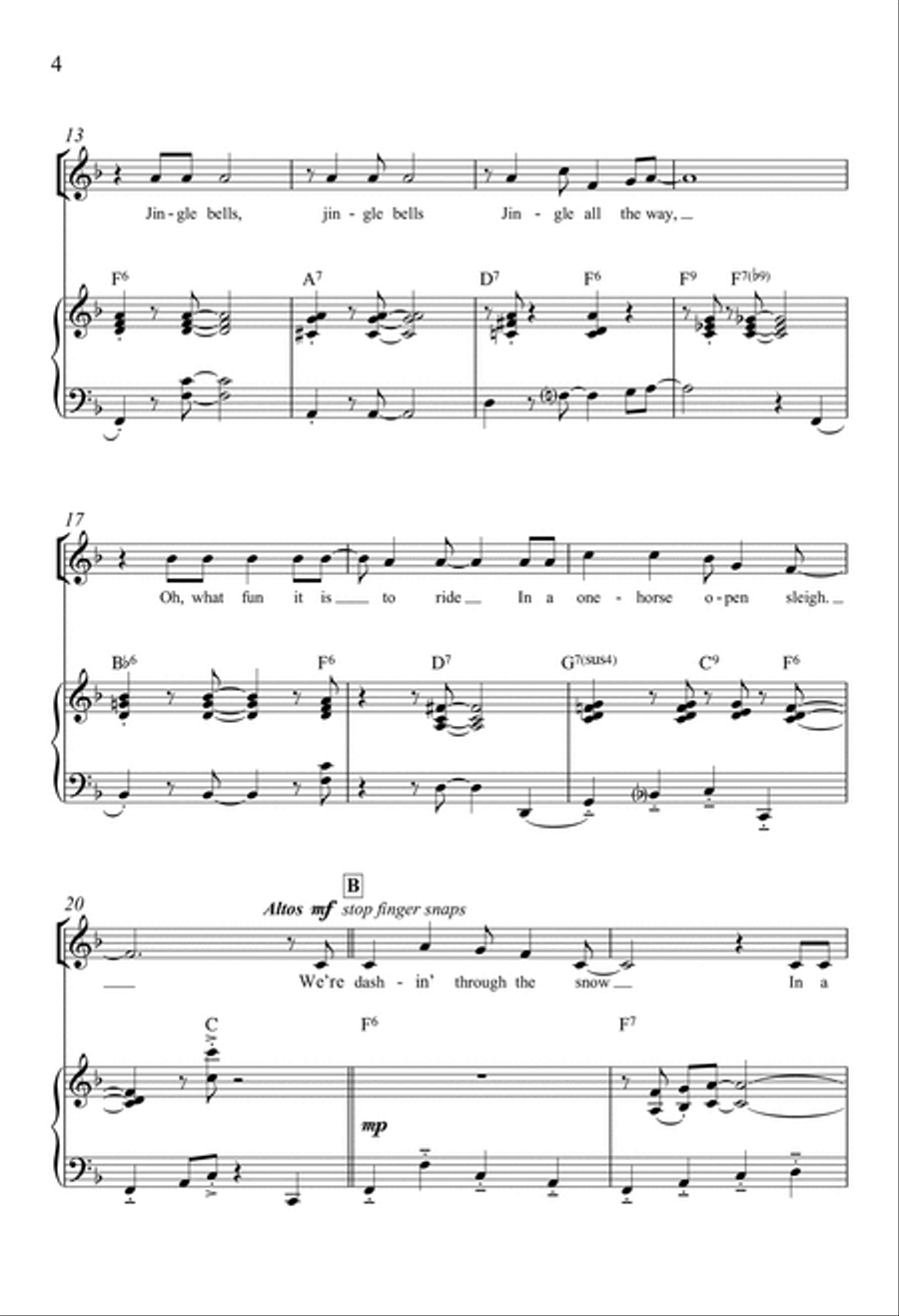 Jingle Bell Swing! SA scores gallery preview page 3