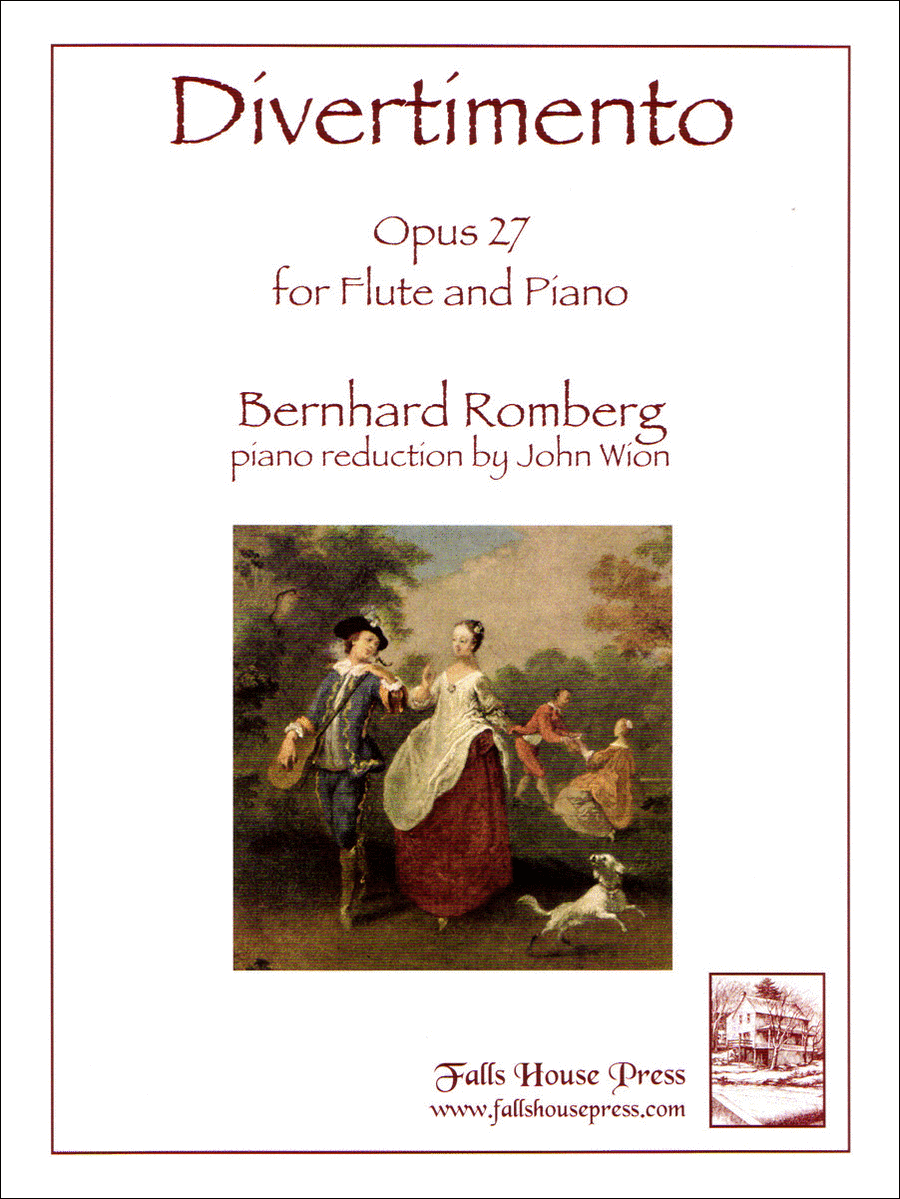 Divertimento Op. 27 Chamber Music scores gallery preview page 1
