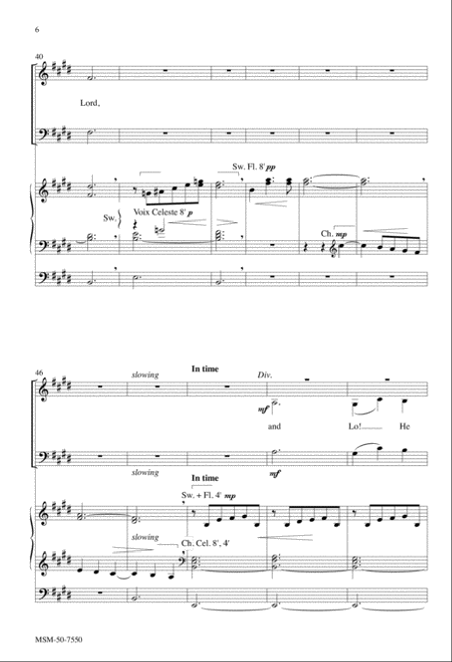 Patiently Have I Waited 4-Part scores gallery preview page 6