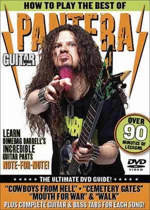 Book cover for Guitar World -- How to Play the Best of Pantera