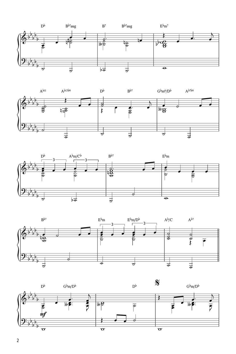 When I Fall In Love Piano Solo scores gallery preview page 2
