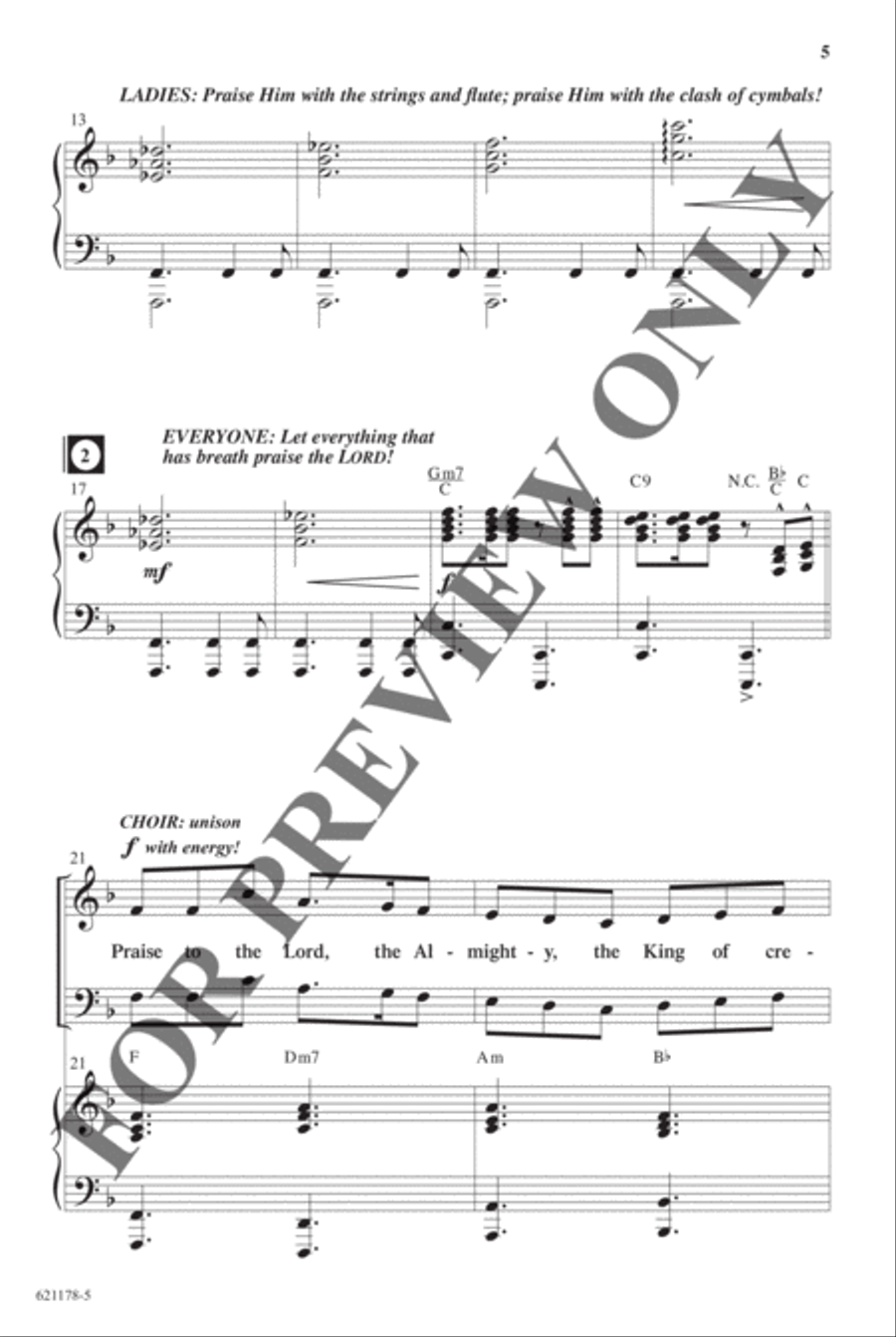 Well Seasoned Praise 4 - Choral Book Choir scores gallery preview page 6