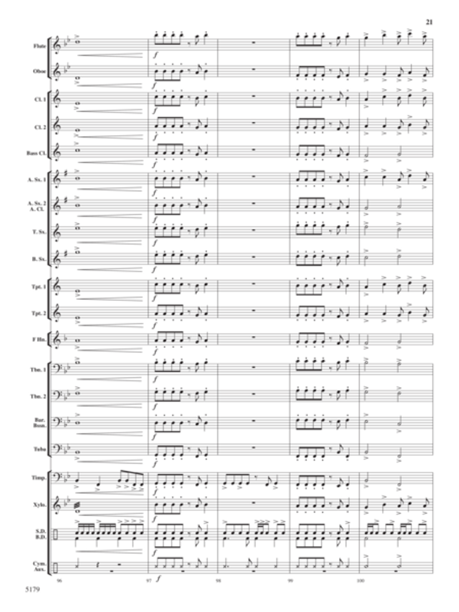American Journey American Journey Concert Band scores gallery preview page 20