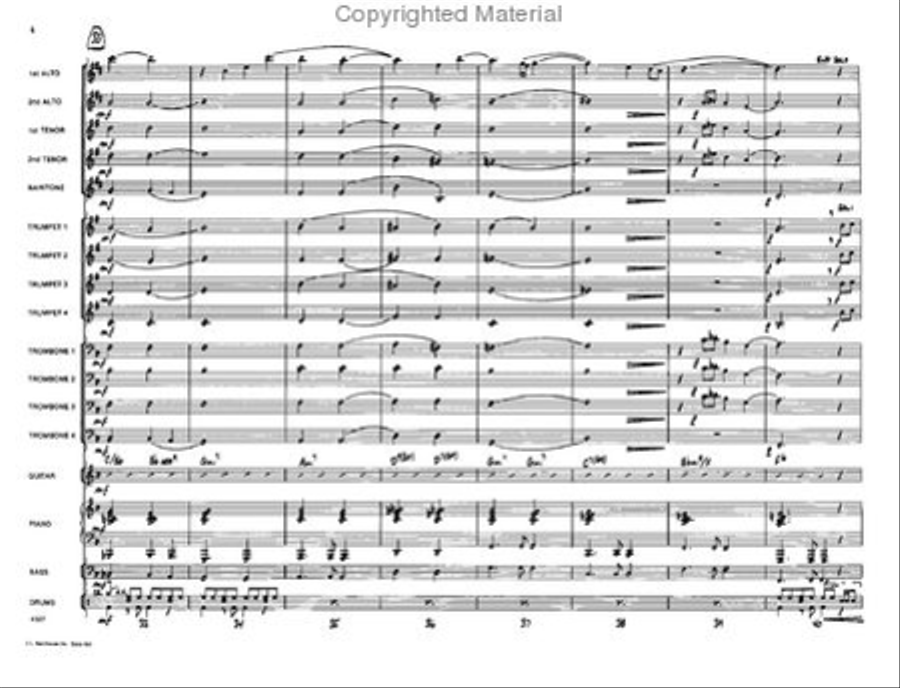 Autumn Twilight Jazz Ensemble scores gallery preview page 6