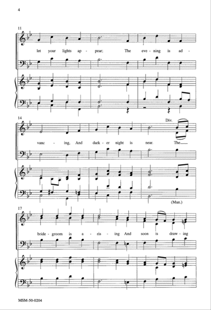 Rejoice, Rejoice, Believers 3-Part scores gallery preview page 2
