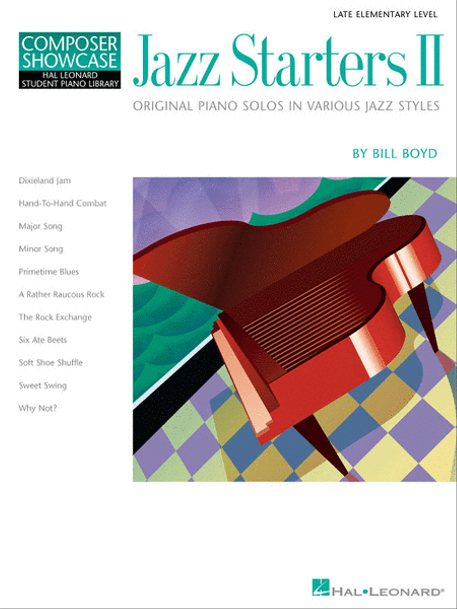 Jazz Starters II Piano Method scores gallery preview page 1
