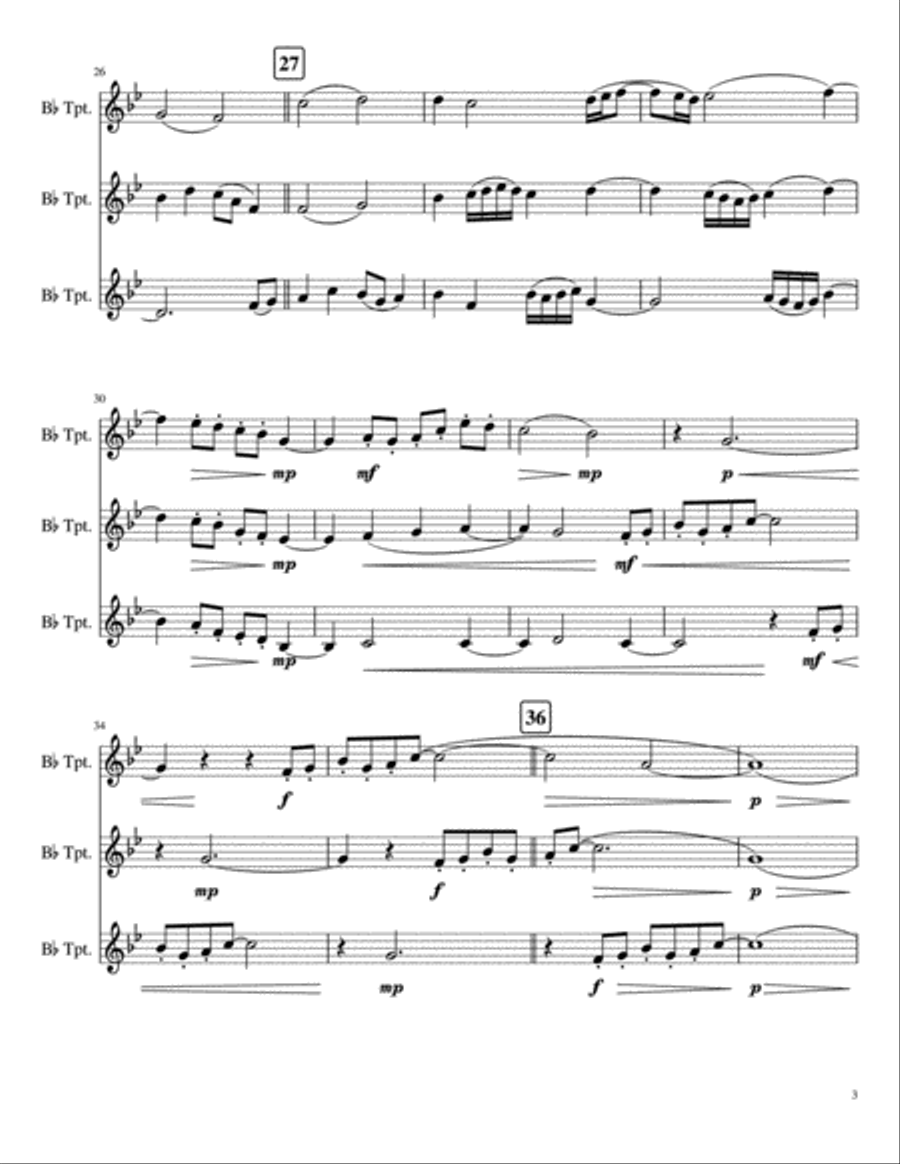 Something New Brass Ensemble scores gallery preview page 3