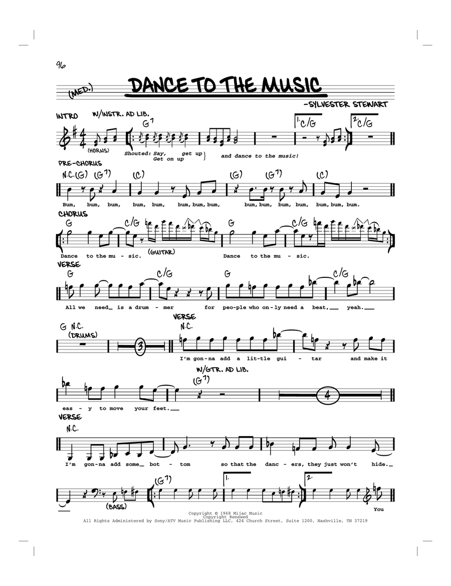 Dance To The Music