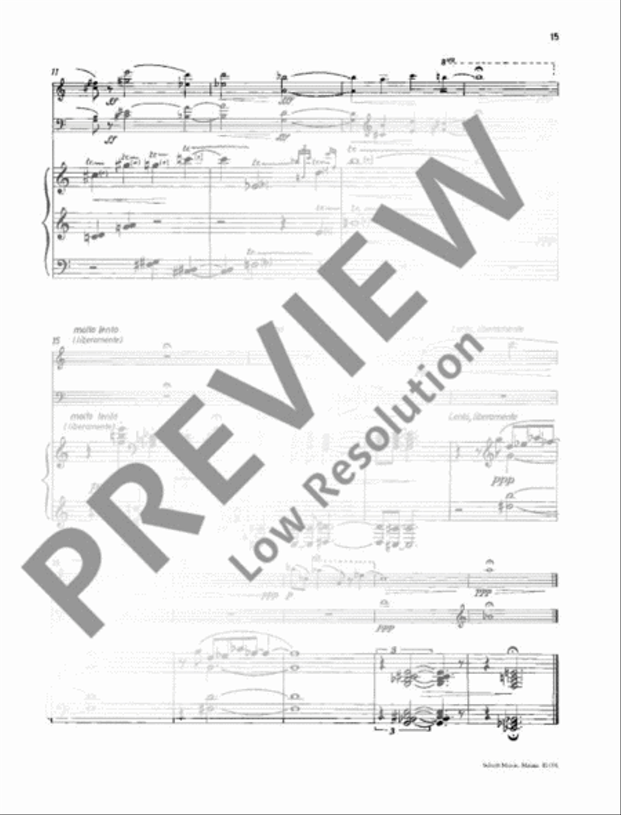 Chamber sonata Piano Trio scores gallery preview page 20