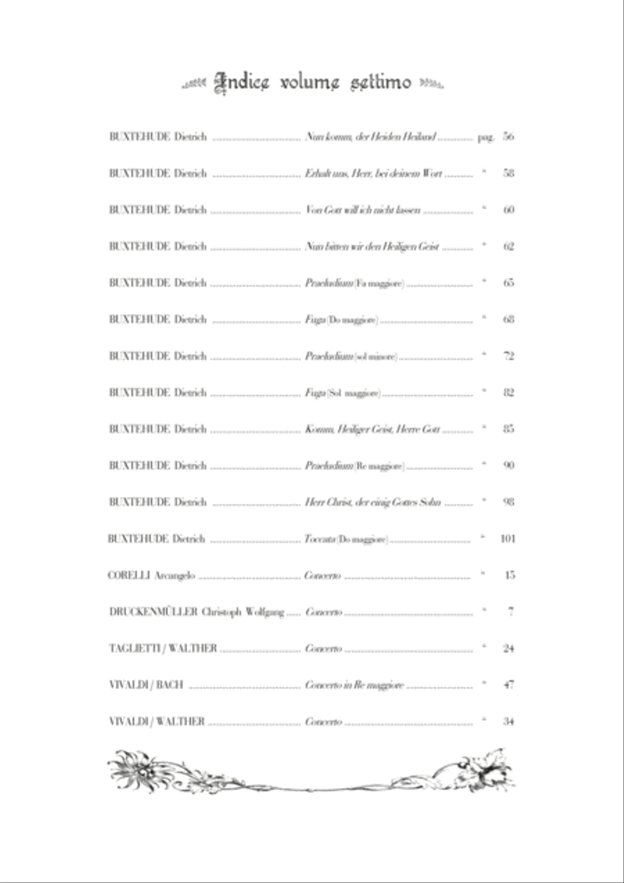 ANTHOLOGY OF ORGAN MASTERPIECES - 7th Volume (of 10) - look at the list of songs inside Organ Solo scores gallery preview page 3