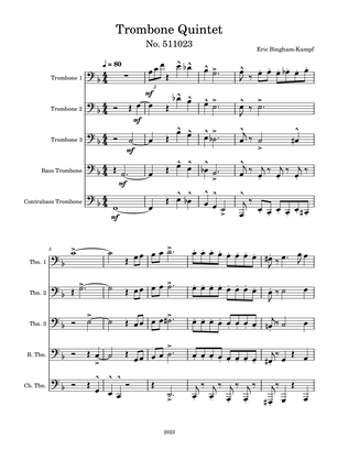 Trombone Quintet No. 511023