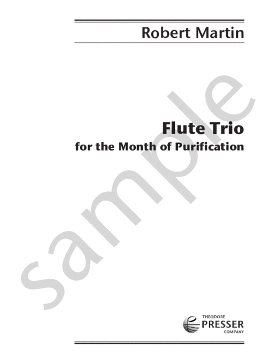 Flute Trio for the Month of Purification