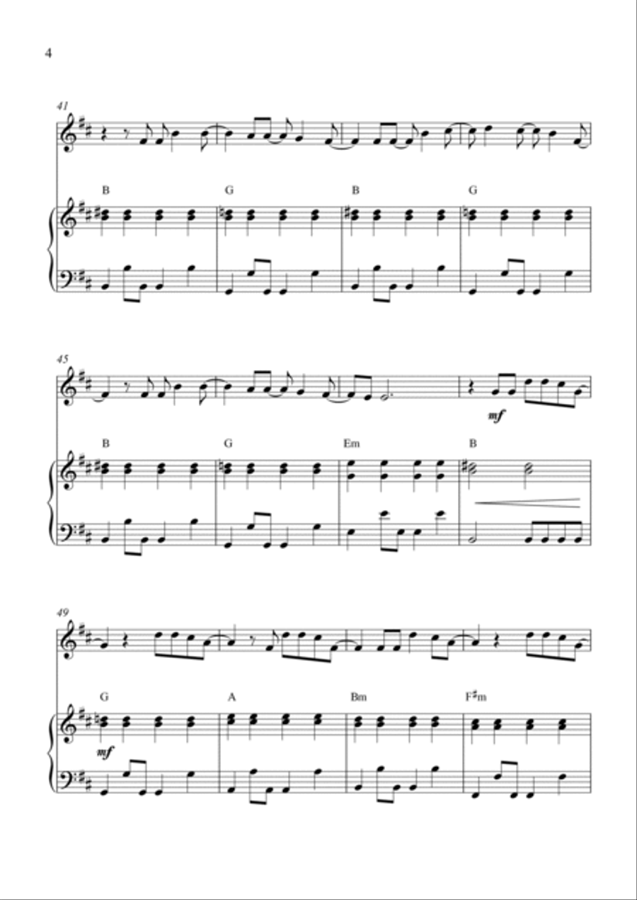 Monsoon Violin Solo scores gallery preview page 4
