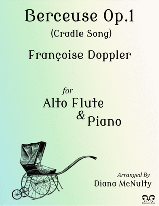 Book cover for Berceuse Op.15 - for Alto Flute & Piano