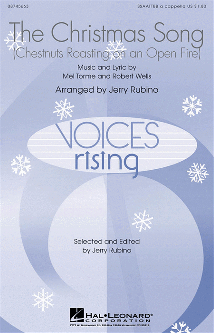 The Christmas Song The Christmas Song SSAATTBB scores gallery preview page 1