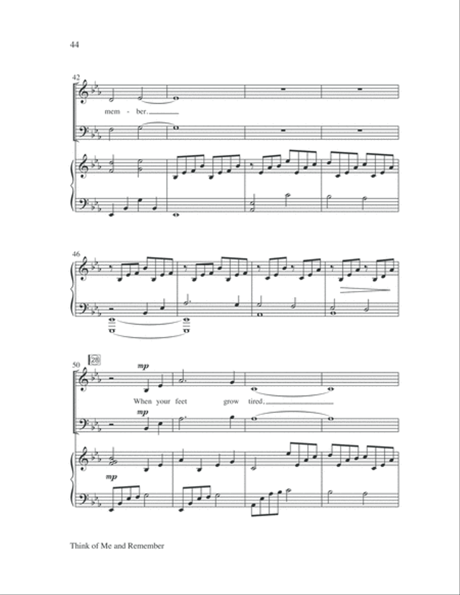 The Seven Last Days 4-Part scores gallery preview page 48