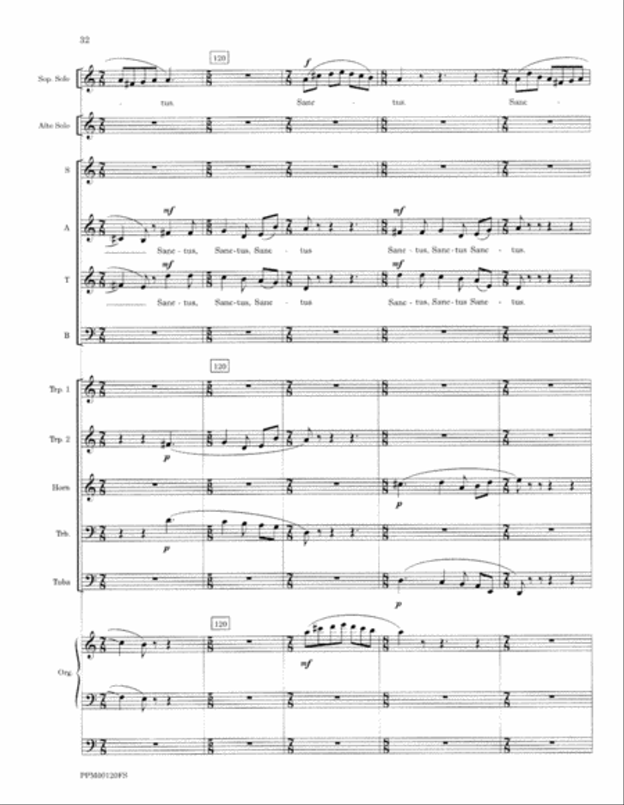 Transfiguration: An Ecumenical Mass - Full Score Divisi scores gallery preview page 35