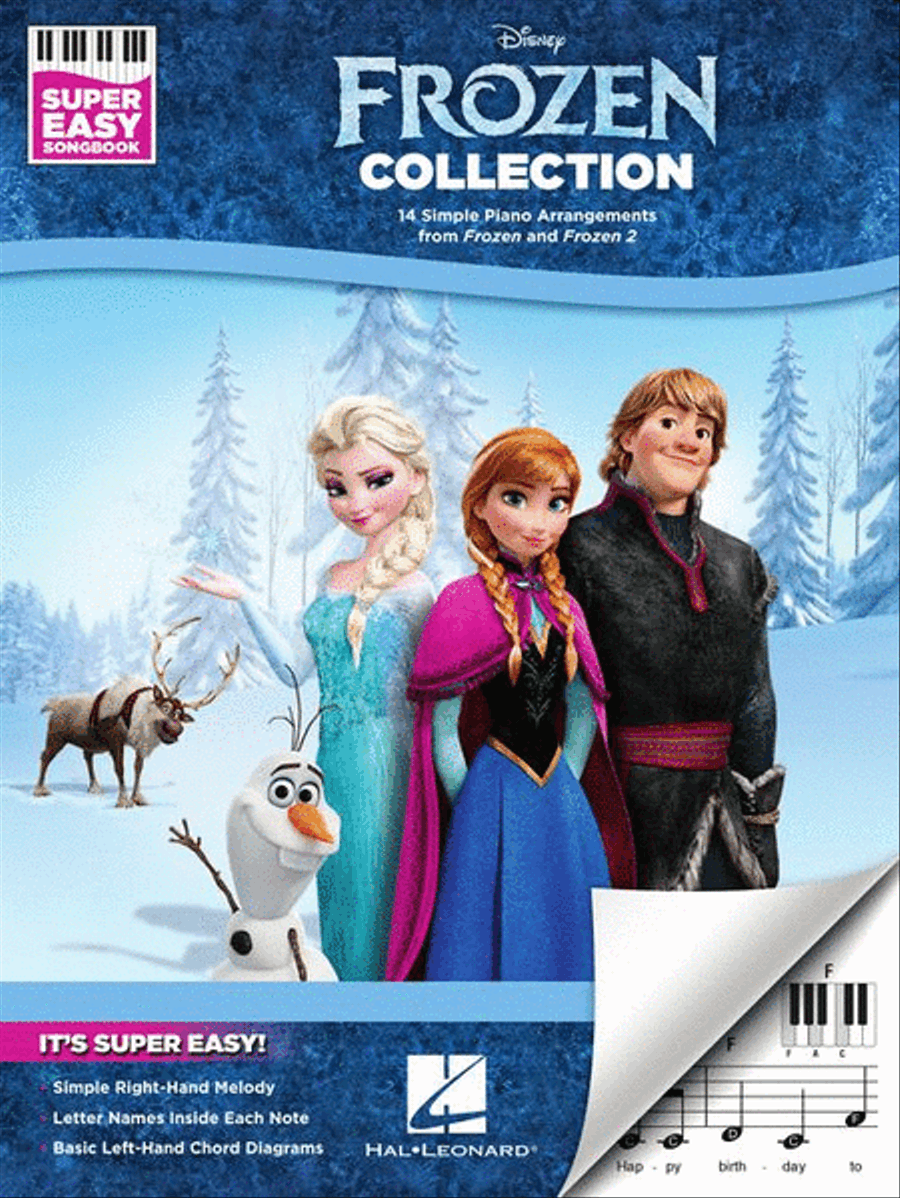Frozen Collection – Super Easy Songbook Easy Piano scores gallery preview page 3