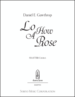 Lo, How A Rose