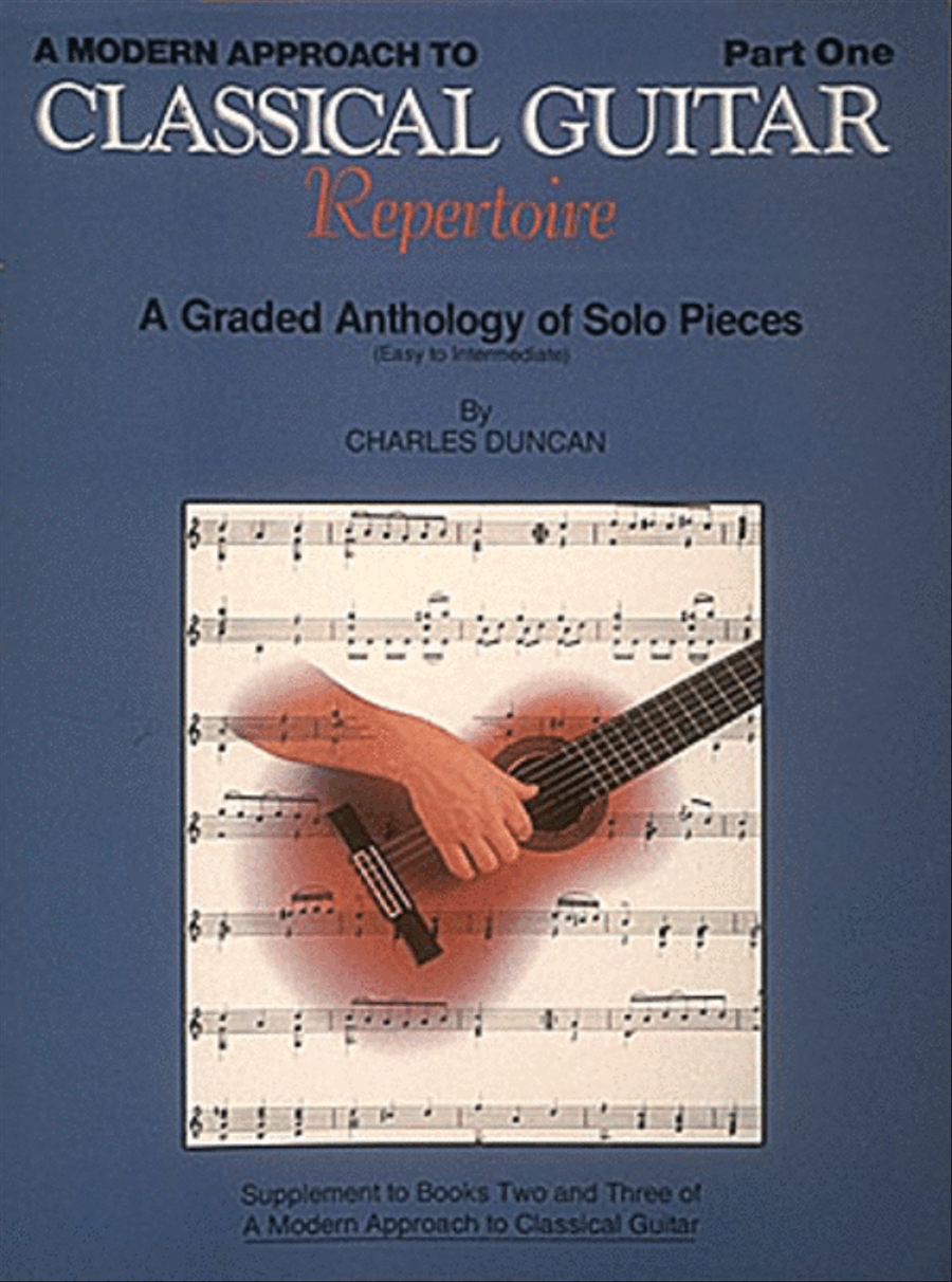 A Modern Approach to Classical Repertoire – Part 1 Acoustic Guitar scores gallery preview page 1