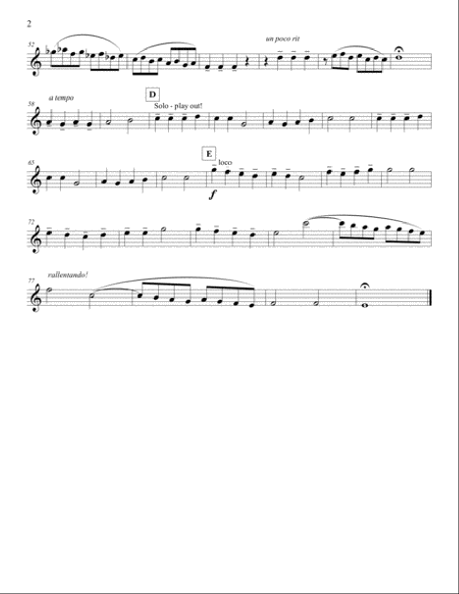 Good King Wenceslas - a Contrapuntal Fantasy Woodwind Quintet scores gallery preview page 4