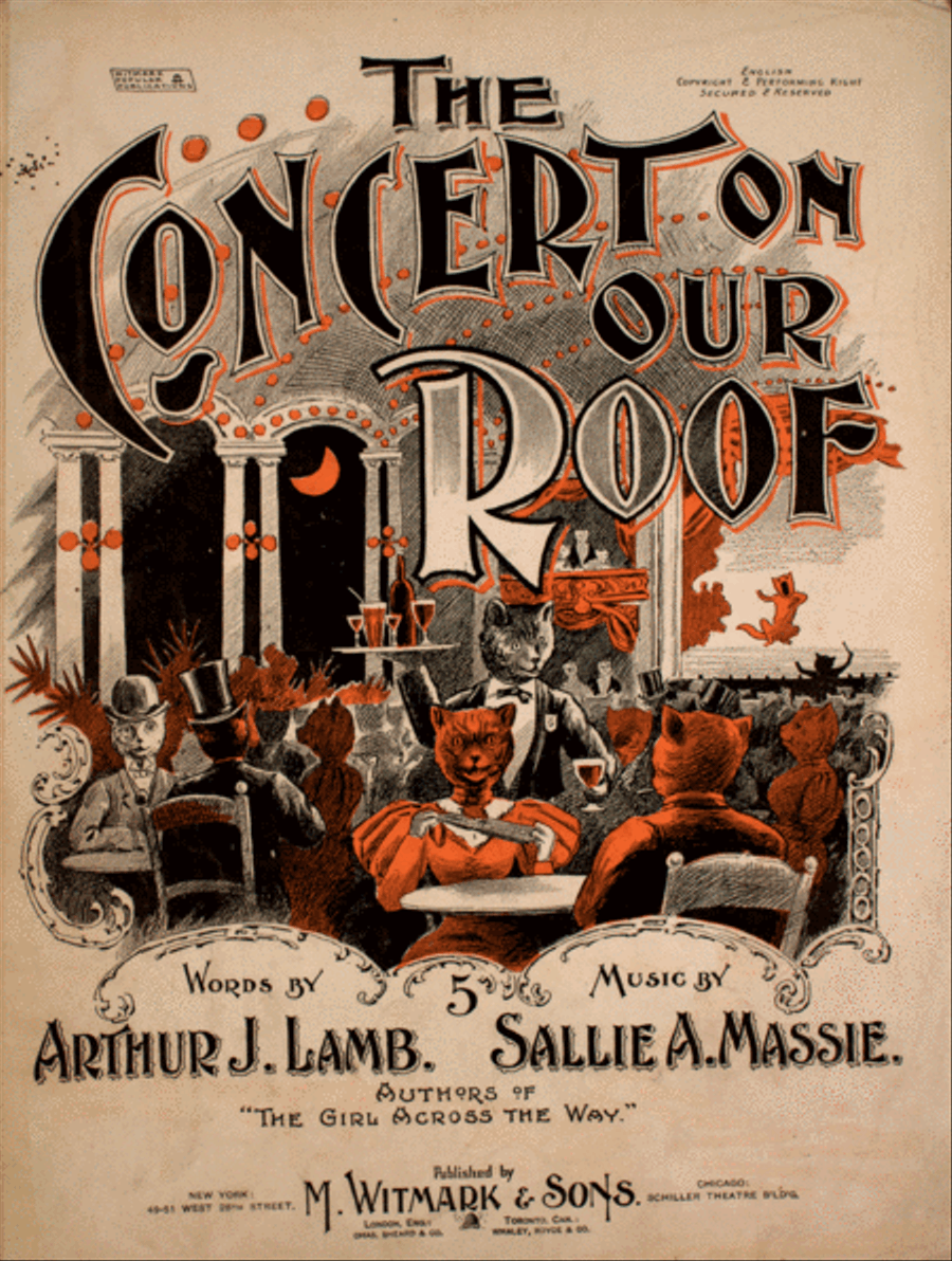The Concert On Our Roof Voice scores gallery preview page 1