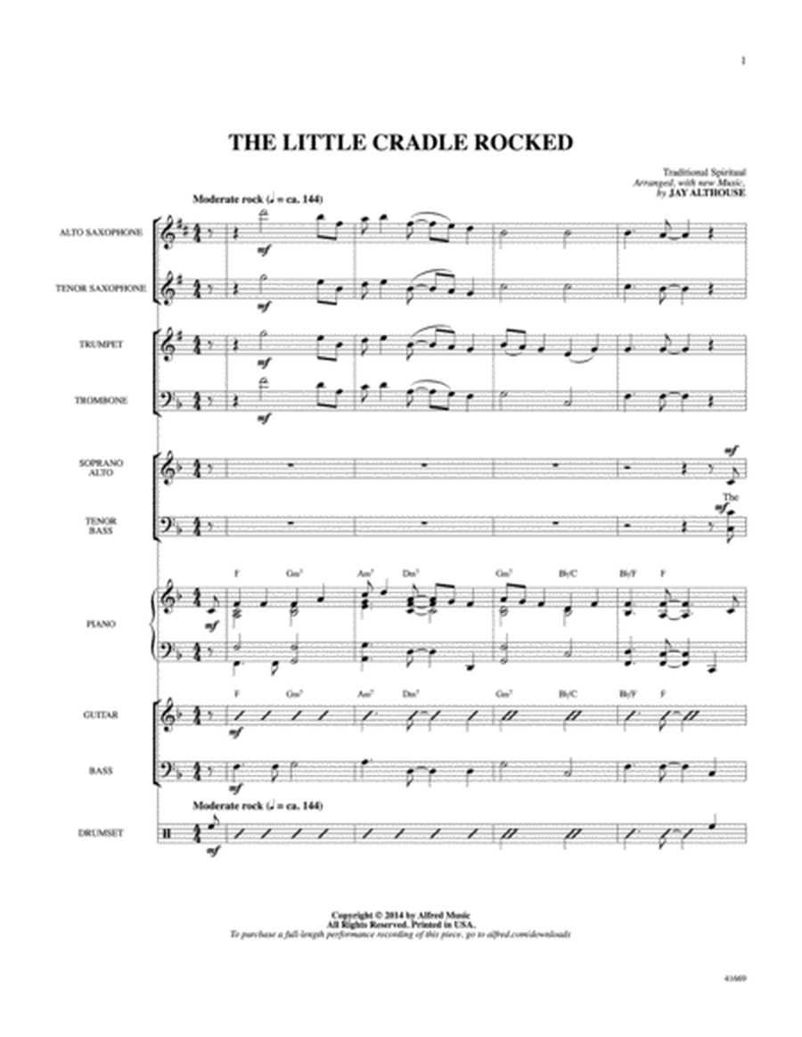 The Little Cradle Rocked: Score