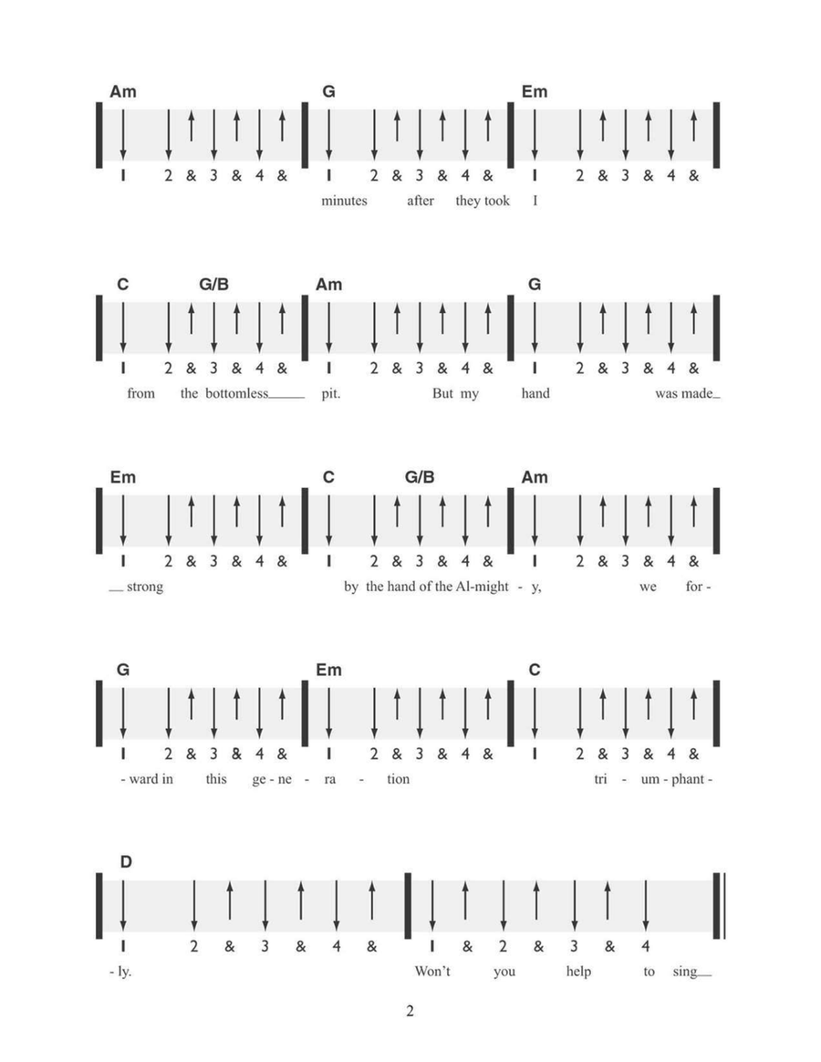 Redemption Song Redemption Song Acoustic Guitar scores gallery preview page 2
