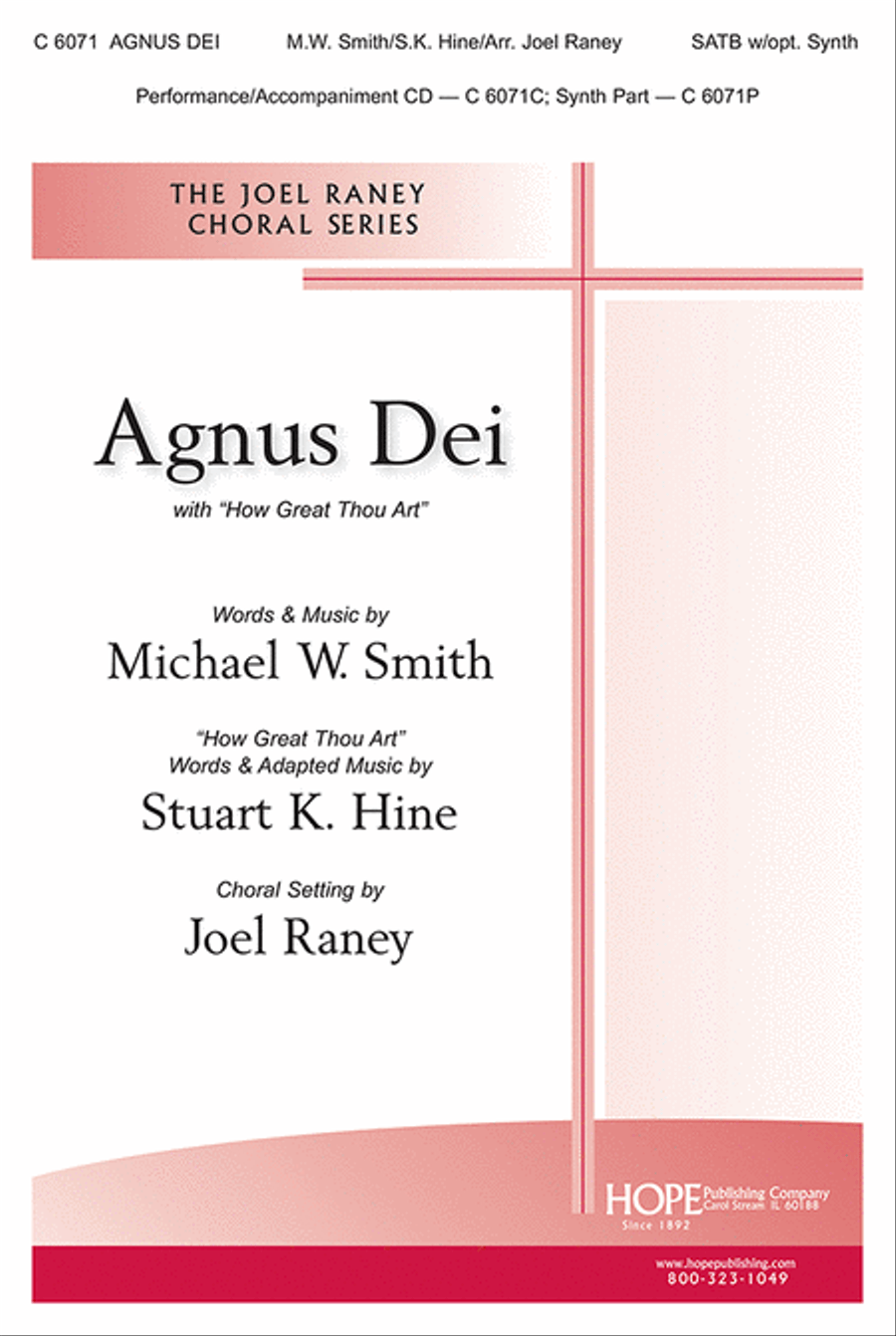 Agnus Dei with How Great Thou Art-SATB image number null