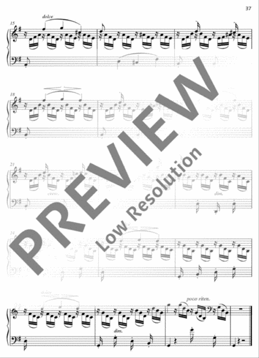 The Swallow Piano Solo scores gallery preview page 3