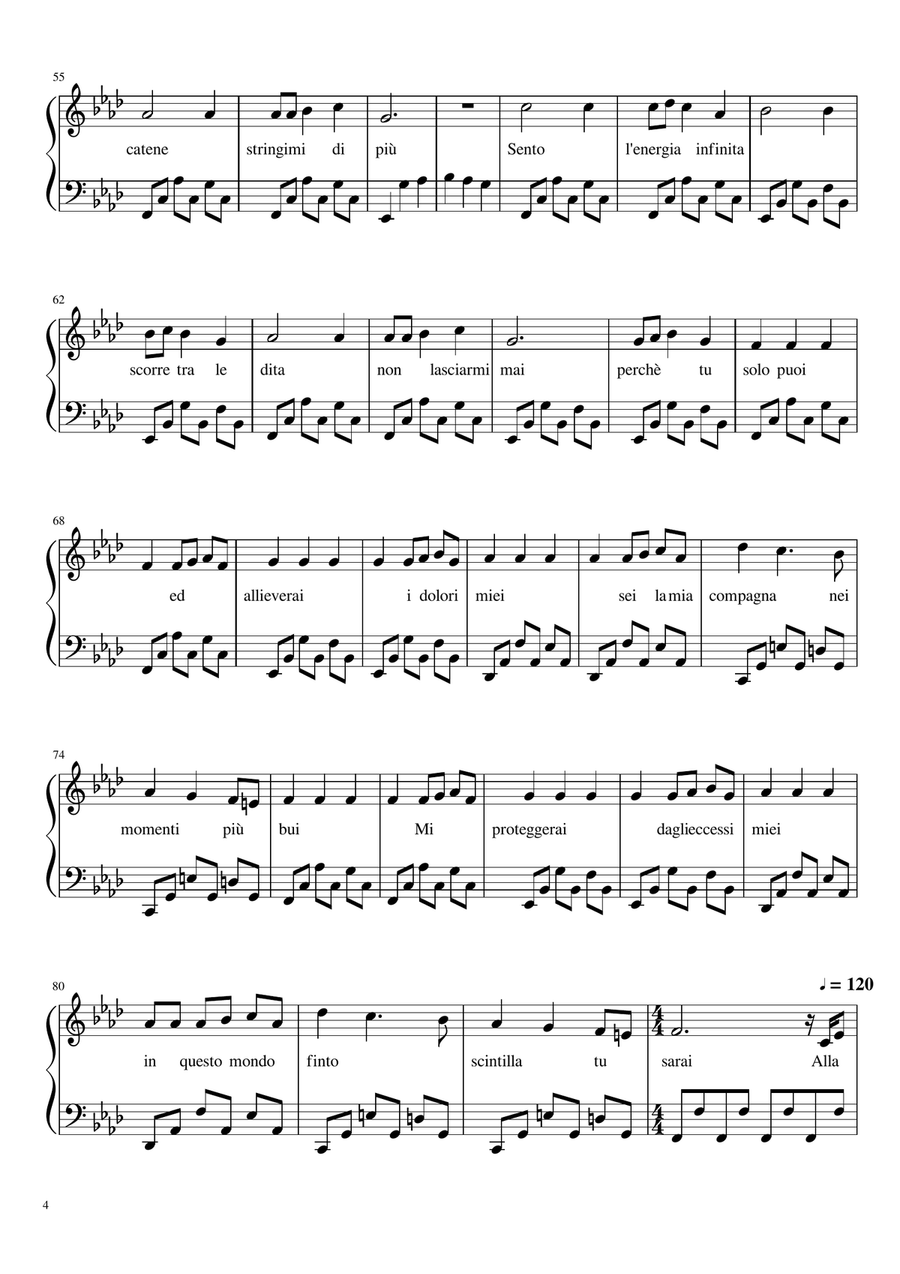 ADDICTION Piano Solo scores gallery preview page 4