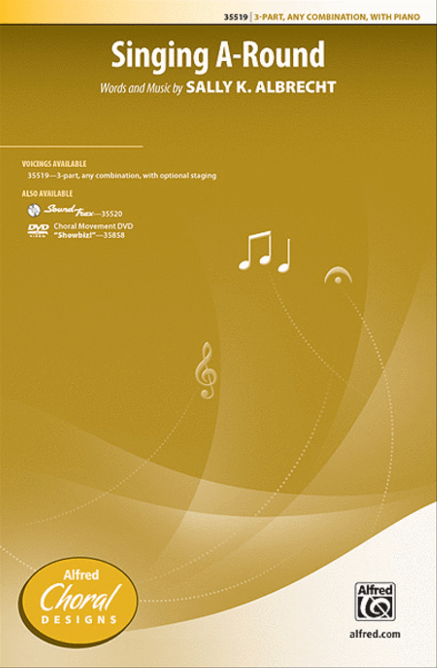 Singing A-Round SAB scores gallery preview page 1