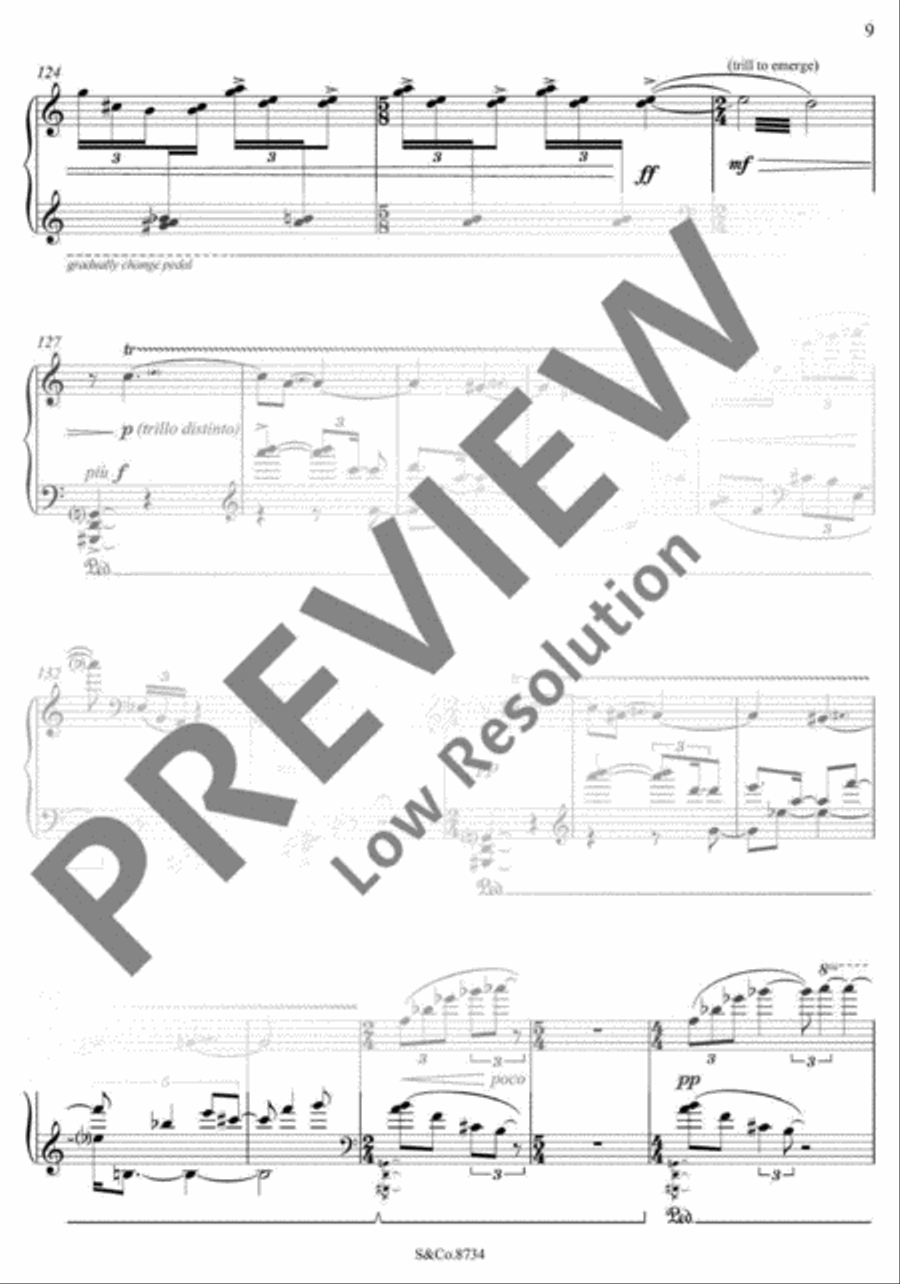 Through Magic Casements Piano Solo scores gallery preview page 12