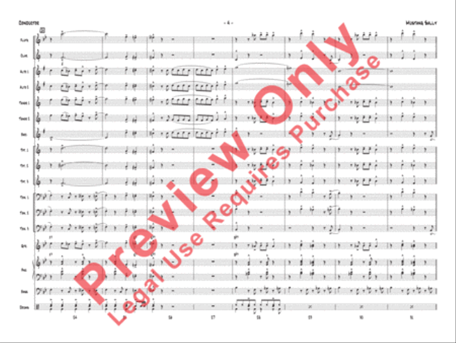 Mustang Sally Jazz Ensemble scores gallery preview page 7