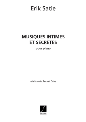 Book cover for Musiques Intimes Et Secretes