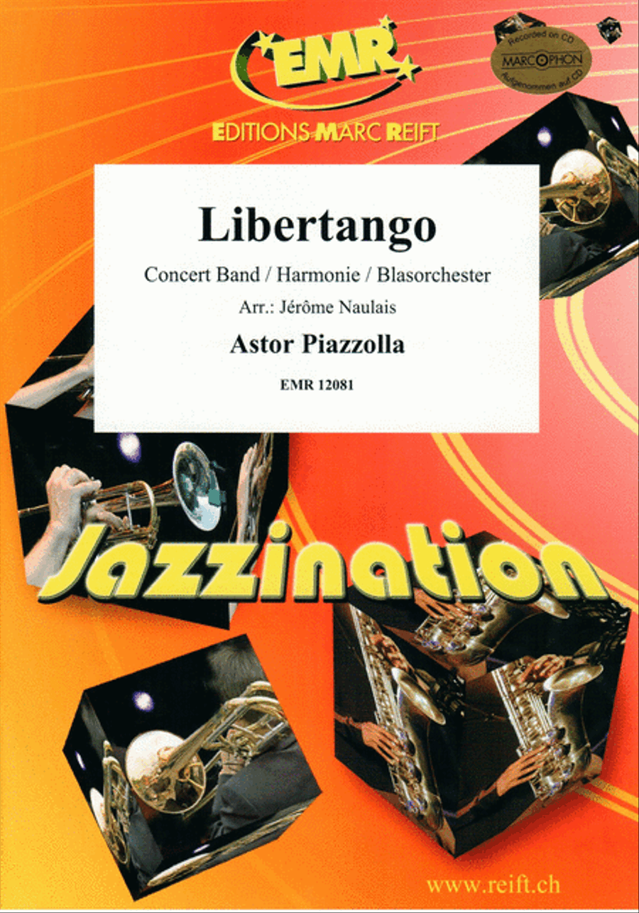 Libertango Concert Band scores gallery preview page 1