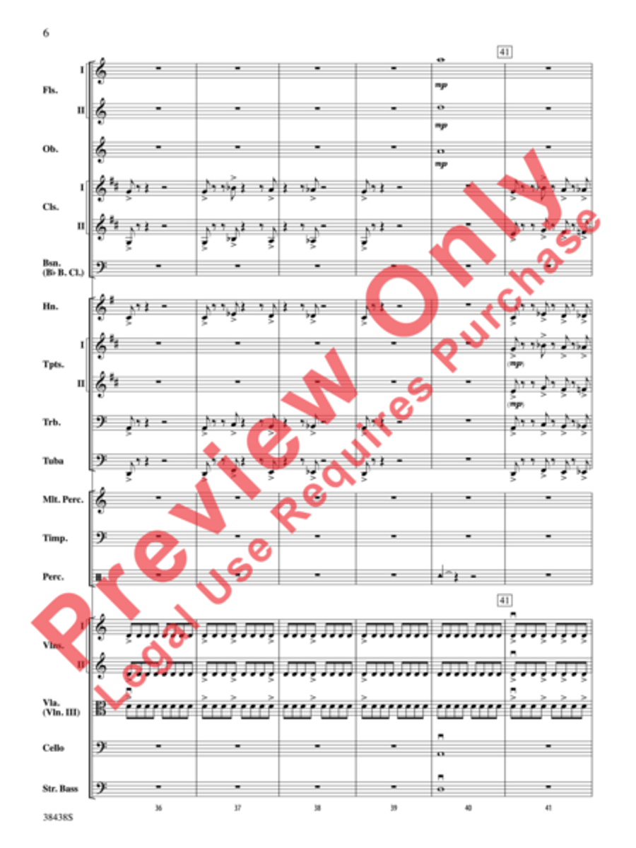 Harry Potter and the Deathly Hallows, Part 2, Selections from Full Orchestra scores gallery preview page 7