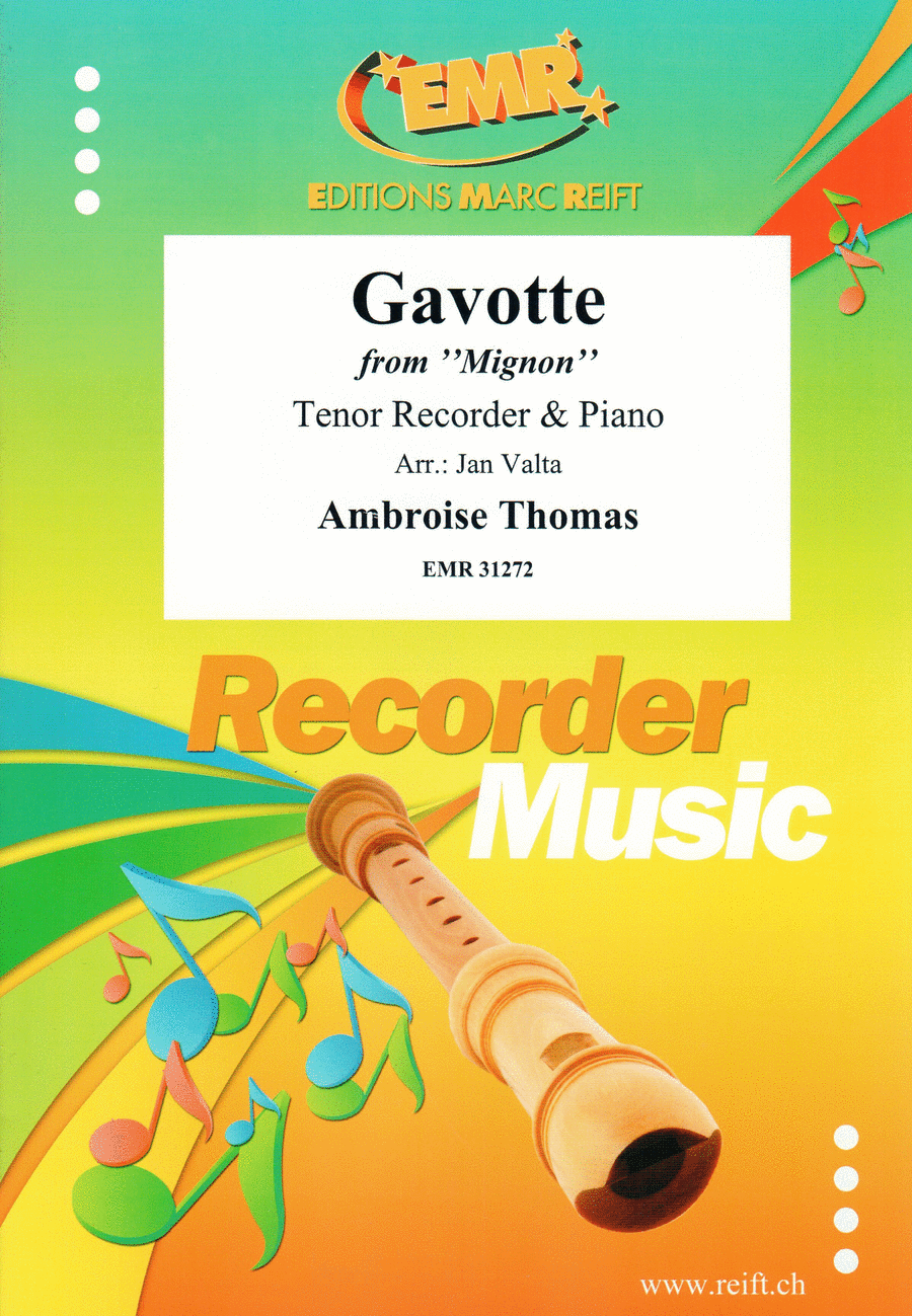 Gavotte Gavotte Tenor Recorder scores gallery preview page 1