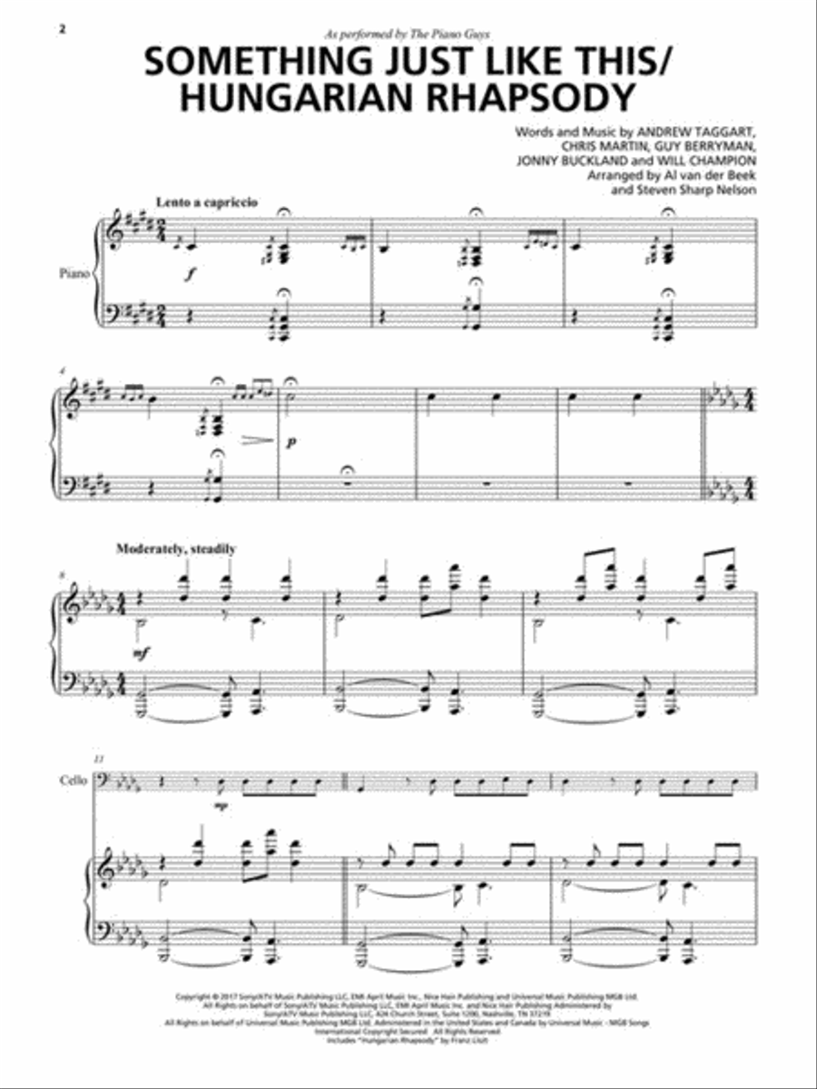 The Piano Guys – LimitLess Piano Solo scores gallery preview page 4