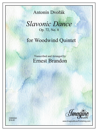 Book cover for Slavonic Dance, Op. 72, No. 8