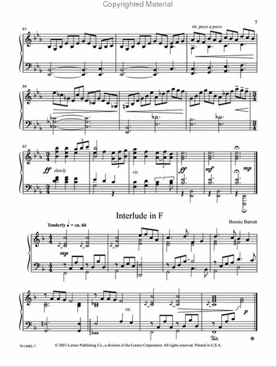 Songs of Assurance Songs of Assurance Piano Solo scores gallery preview page 6