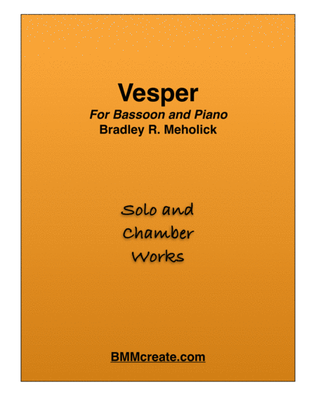Vesper for Bassoon and Piano
