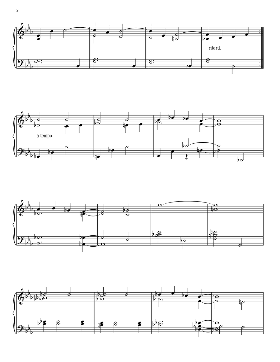 The Way You Look Tonight Piano Solo scores gallery preview page 2