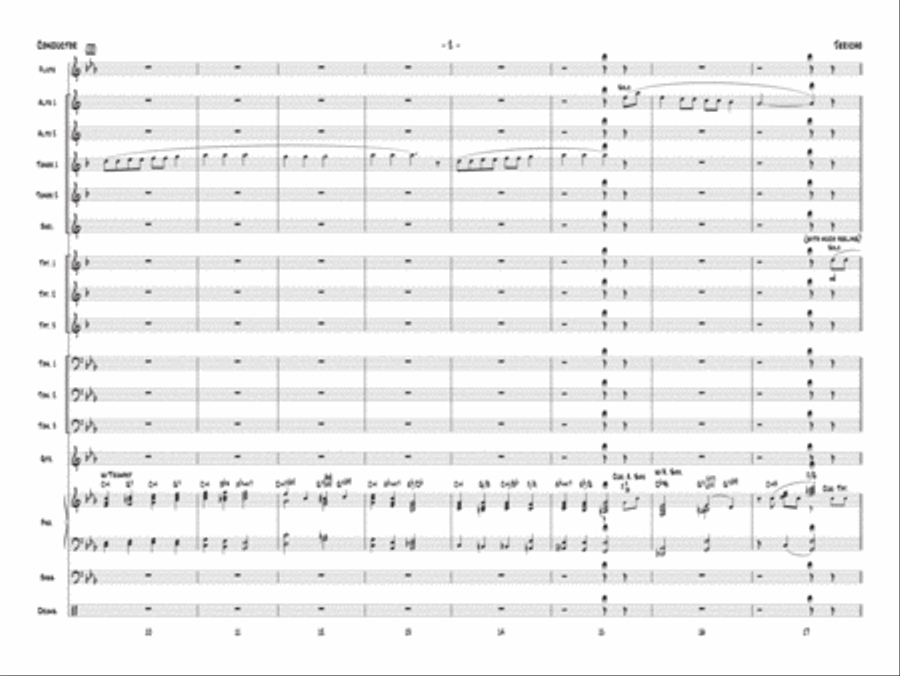 Jericho Jericho Jazz Ensemble scores gallery preview page 3