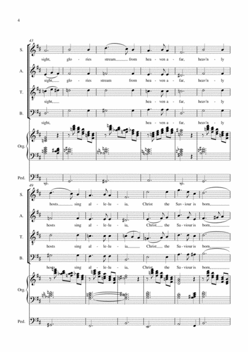 Silent Night (Choir & Organ)