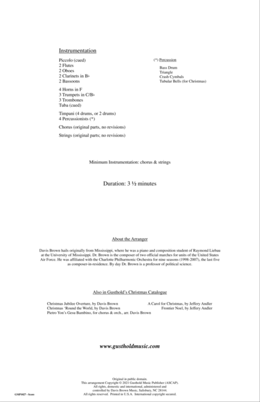 Hallelujah Chorus for full orchestra (score) Full Orchestra scores gallery preview page 2