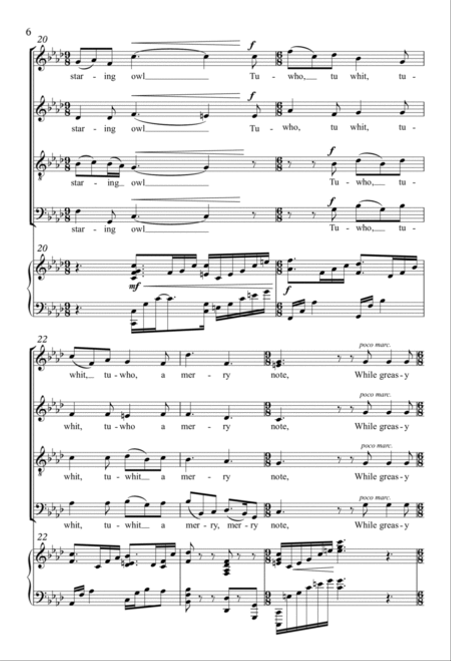 Winter 4-Part scores gallery preview page 5