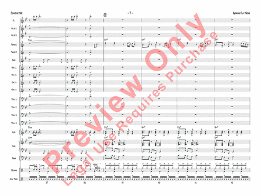 Gonna Fly Now Gonna Fly Now Jazz Ensemble scores gallery preview page 10